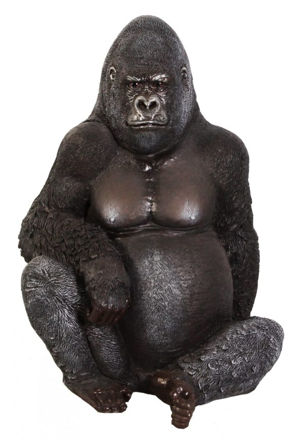life-size Silver Back Gorilla - Image 1