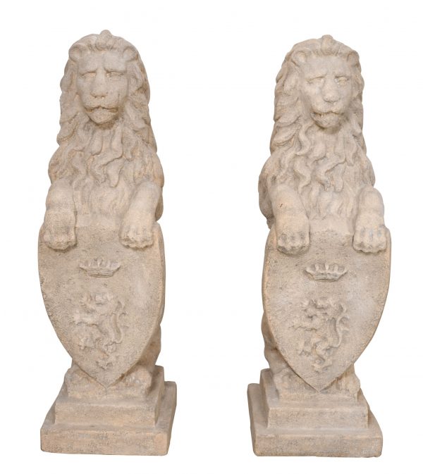 Heraldic Lion Set of 2 (KIT) - Image 1