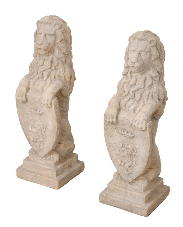 Heraldic Lion Set of 2 (KIT) - Image 2