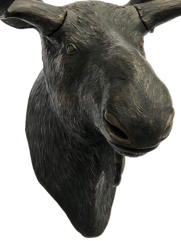 Imperial Moose Head Wall Décor - Image 1