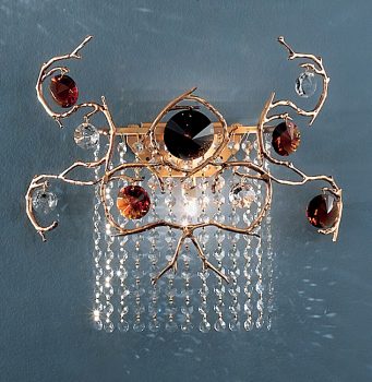 Foresta Colorita-10033 NBZ SA - Mini-Chandelier-4 Lights