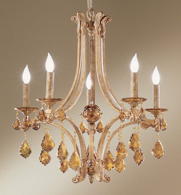 Mediterranean-1205 ML FTS - Chandelier-5 Lights - Image 1