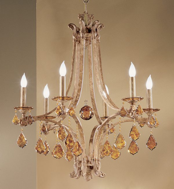 Mediterranean-1206 ML FTS - Chandelier-6 Lights - Image 1