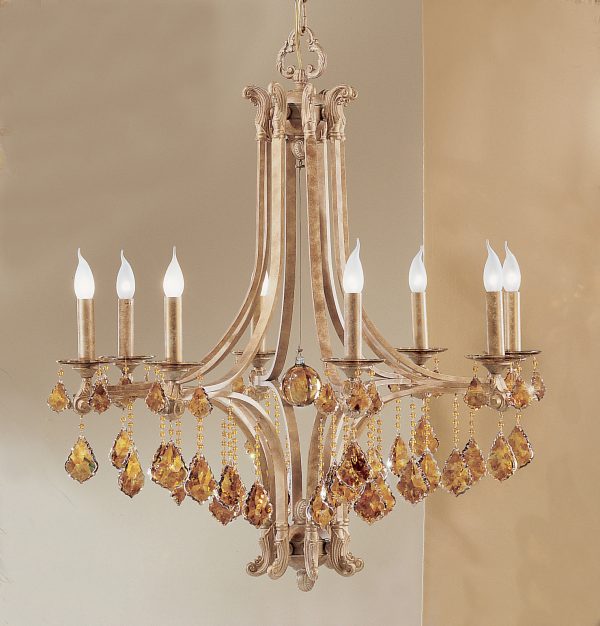Mediterranean-1208 ML FTS - Chandelier-8 Lights - Image 1