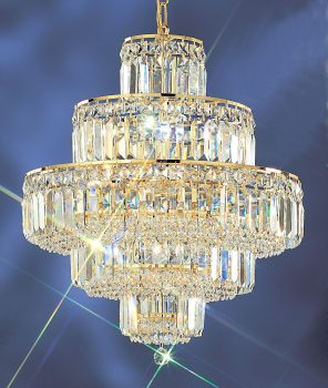 Ambassador-1601 G CP - Chandelier-12 Lights