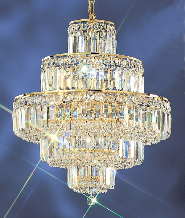 Ambassador-1601 G CP - Chandelier-12 Lights - Image 1