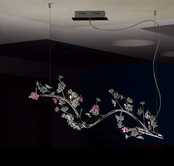 Ashley-16057 CH MC - Chandelier-7 Lights - Image 1