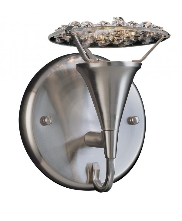 Crystal Lake-16062 SN CP - Sconce/WallBracket-1 Lights - Image 1