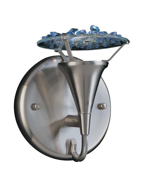 Crystal Lake-16062 SN SAP - Sconce/WallBracket-1 Lights - Image 1