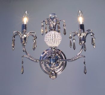Sharon-16112 CH SMK - Sconce/WallBracket-2 Lights