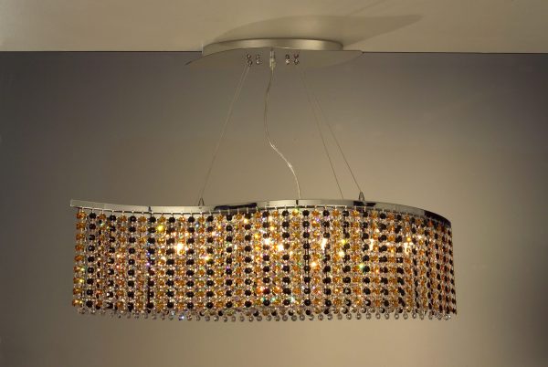 Bedazzle-16128 CP-CUSTOM - Chandelier-8 Lights - Image 1