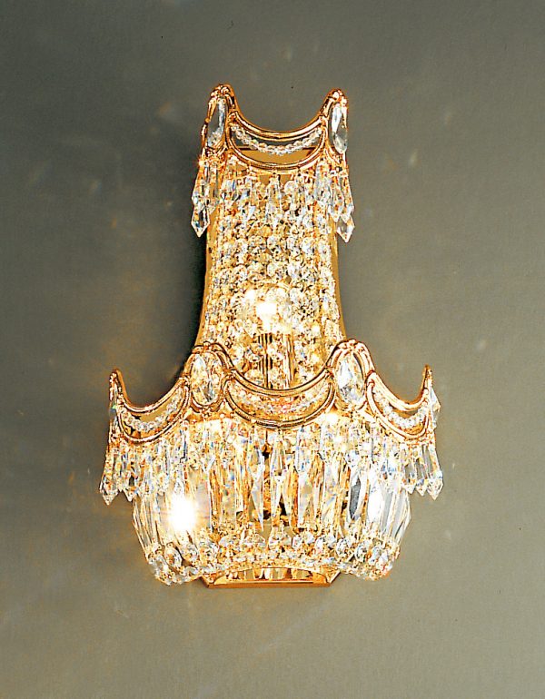 Regency-1810 G CP - Sconce/WallBracket-3 Lights - Image 1