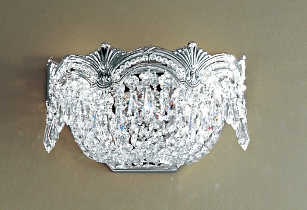 Regency II-1850 CHB CP - Sconce/WallBracket-2 Lights - Image 1