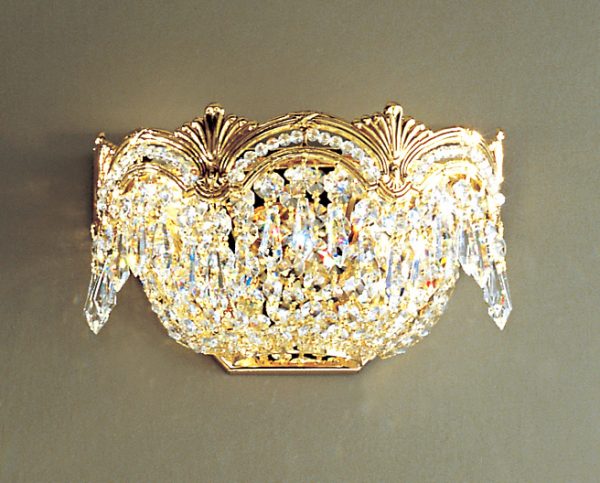 Regency II-1850 G CP - Sconce/WallBracket-2 Lights - Image 1