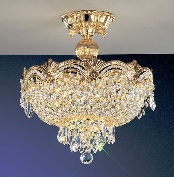 Regency II-1856 G CP - Flush/Semi-Flush-3 Lights - Image 1