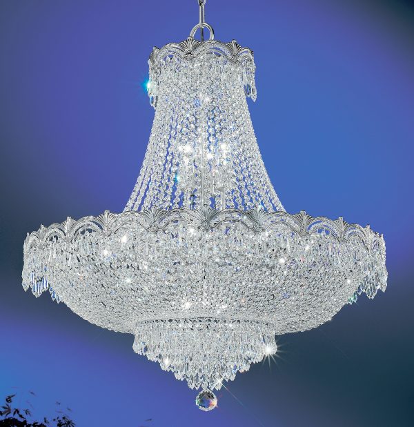 Regency II-1858 CHB CP - Chandelier-11 Lights - Image 1