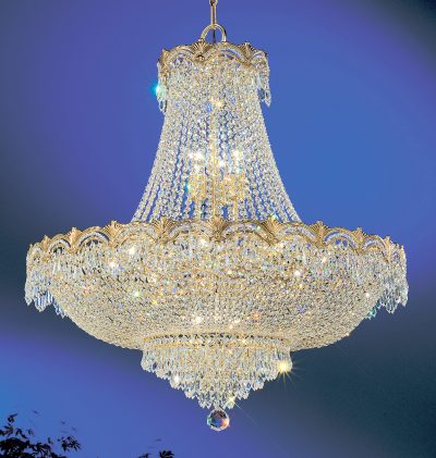 Regency II-1858 G CP - Chandelier-11 Lights