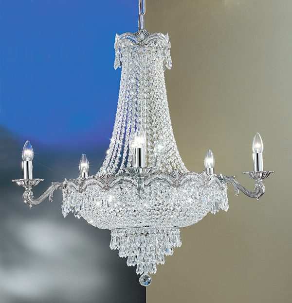 Regency II-1859 CHB CP - Chandelier-13 Lights - Image 1