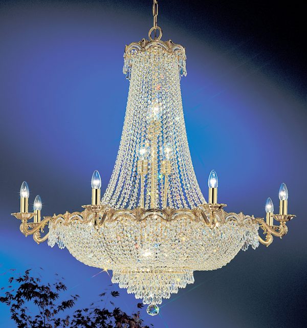 Regency II-1860 G CP - Chandelier-20 Lights - Image 1