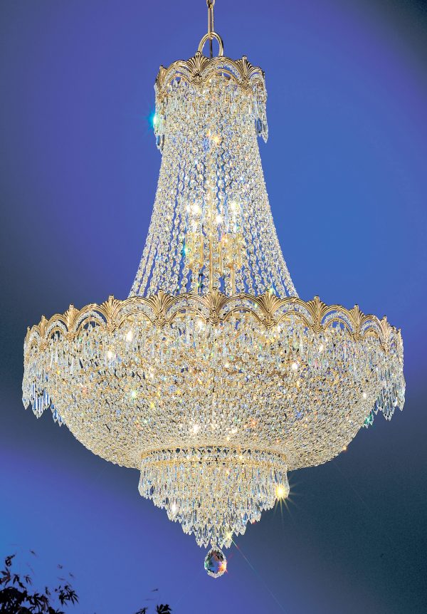 Regency II-1868 G CP - Chandelier-9 Lights - Image 1