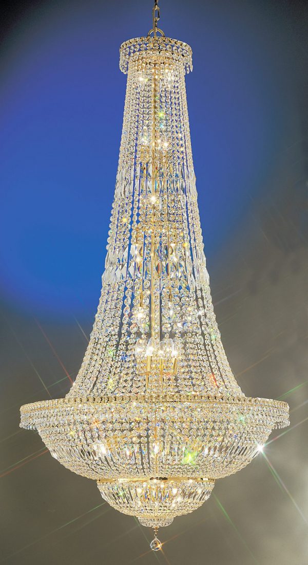 Princess-1879 G CP - Chandelier-40 Lights - Image 1