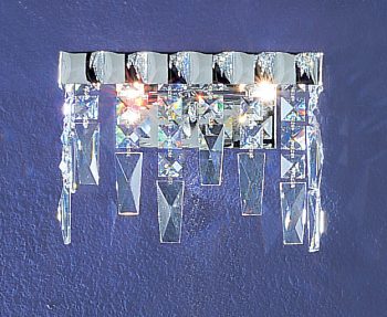 Uptown-1902 CH CP - Sconce/WallBracket-2 Lights