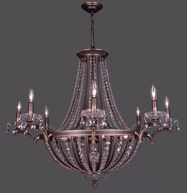 Terragona-1928 RB CP - Chandelier-16 Lights - Image 1
