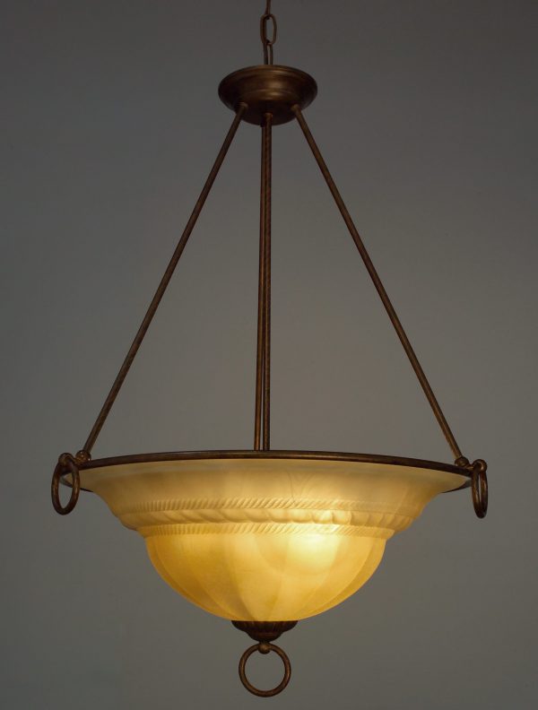 Livorno-40105 EB CRM - Pendant-3 Lights - Image 1