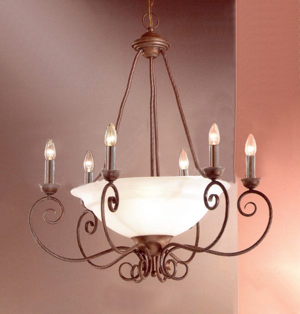 Portofino-40209 BZ - Chandelier-9 Lights - Image 1