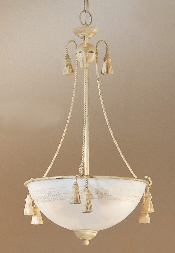 Rope and Tassel-4023 I - Pendant-3 Lights - Image 1