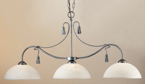 Rope and Tassel-4024 PTR - Island-Billiard-3 Lights - Image 1