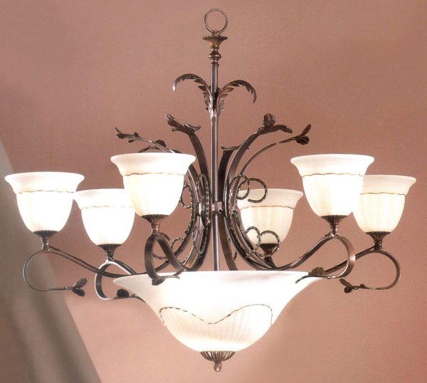 Treviso-4119 BZ - Chandelier-9 Lights - Image 1