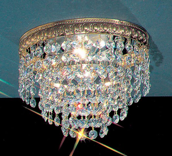 Crystal Baskets-51208 OWB CP - Flush/Semi-Flush-2 Lights - Image 1