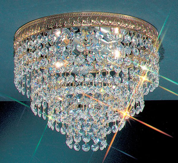 Crystal Baskets-51210 OWB CP - Flush/Semi-Flush-2 Lights - Image 1