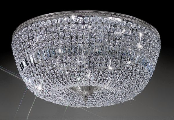 Crystal Baskets-52036 CH I - Flush/Semi-Flush-12 Lights - Image 1