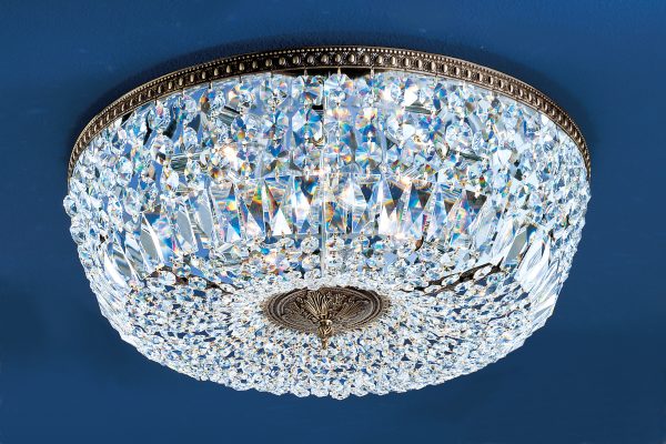 Crystal Baskets-52824 RB CP - Flush/Semi-Flush-8 Lights - Image 1