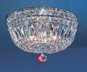 Empress-53312 CH CP - Flush/Semi-Flush-4 Lights
