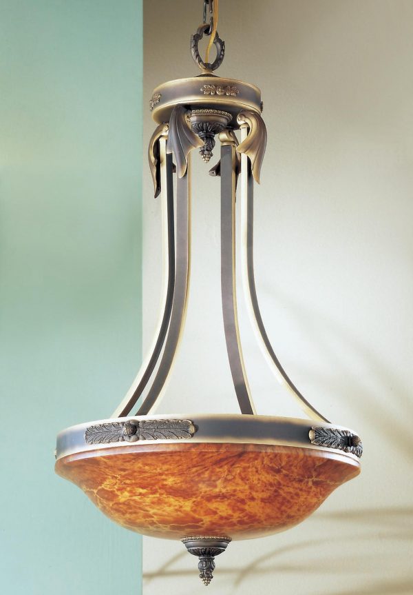Venetian-55104 MBZ - Pendant-3 Lights - Image 1