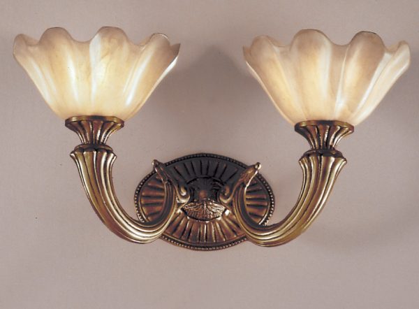 Atlantis-55202 MBZ - Sconce/WallBracket-2 Lights - Image 1