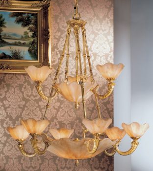 Atlantis-55209 HBZ - Chandelier-16 Lights