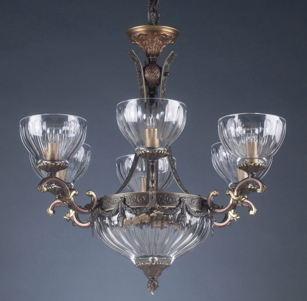 Warsaw-55436 RB - Chandelier-8 Lights - Image 1