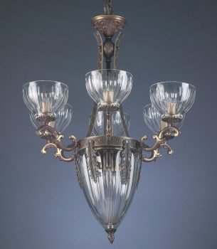 Warsaw-55437 RB - Chandelier-9 Lights