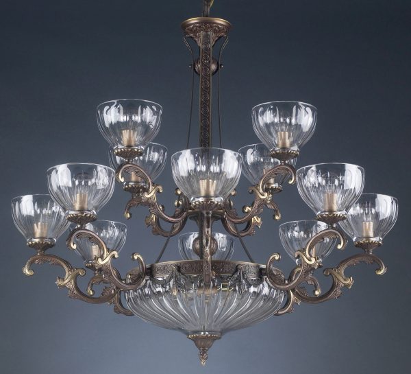 Warsaw-55438 RB - Chandelier-14 Lights - Image 1