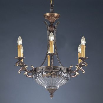 Warsaw-55446 RB - Chandelier-8 Lights
