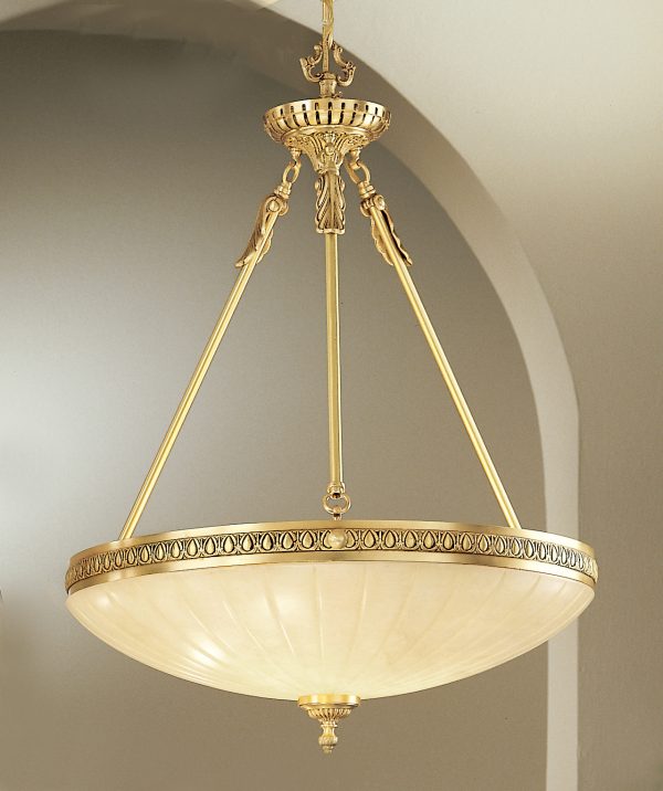 Devon-55505 SBB - Pendant-3 Lights - Image 1