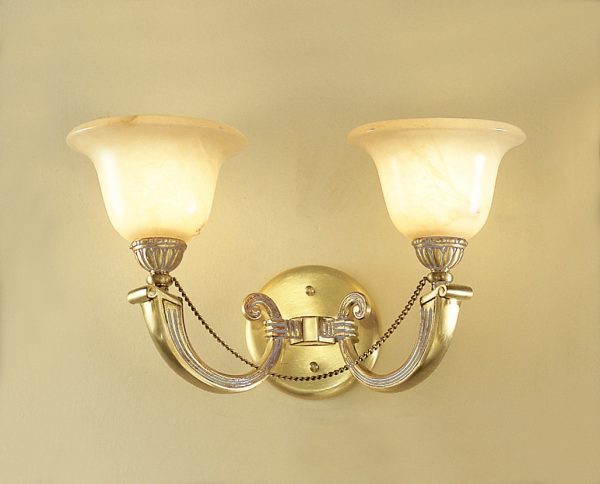 Monica-56222 SBW - Sconce/WallBracket-2 Lights - Image 1