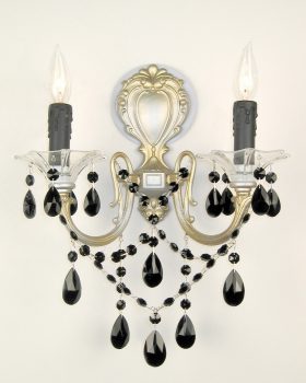 Via Venteo-57002 CHP CBK - Sconce/WallBracket-2 Lights