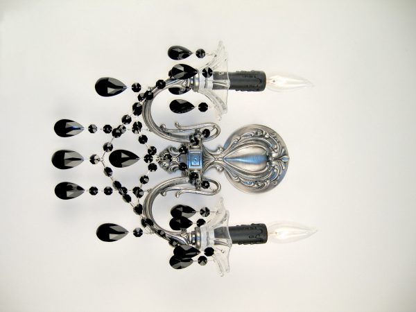 Via Venteo-57002 MS CBK - Sconce/WallBracket-2 Lights - Image 1