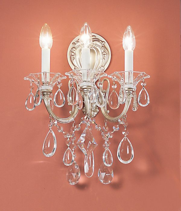 Via Venteo-57003 SS C - Sconce/WallBracket-3 Lights - Image 1