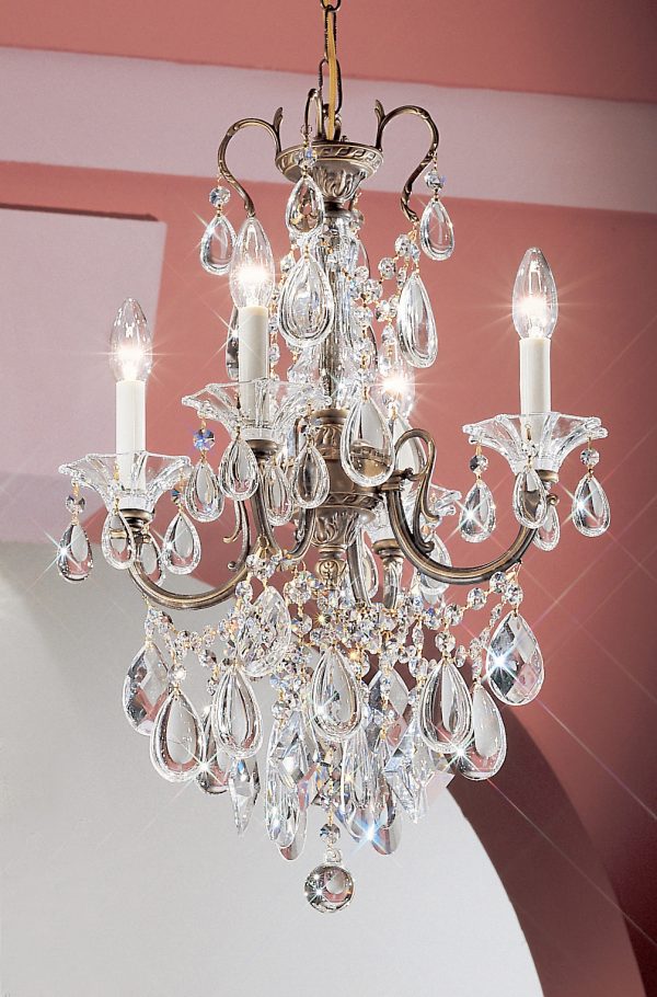 Via Venteo-57004 RB C - Mini-Chandelier-4 Lights - Image 1